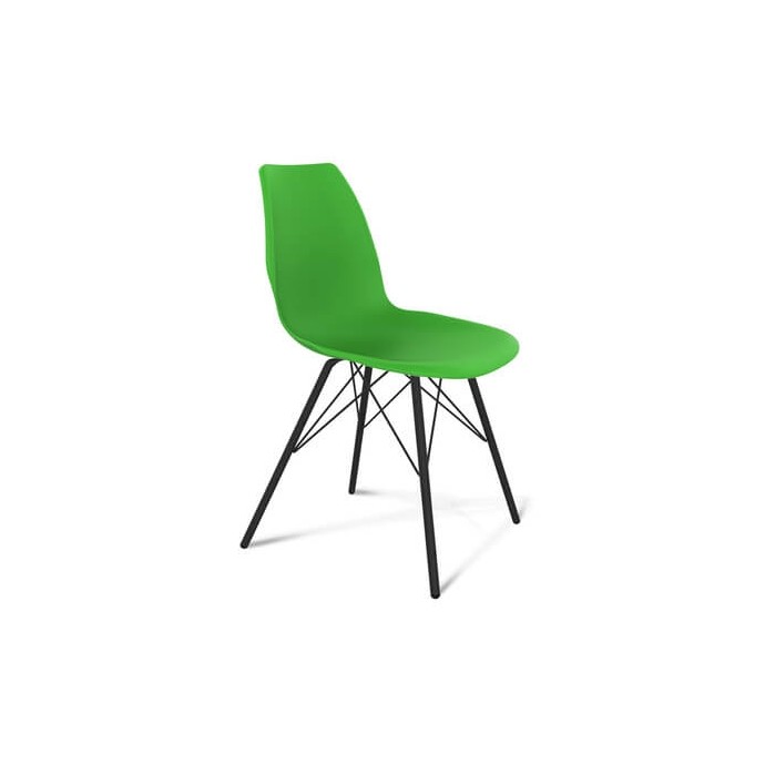 Стул Sheffilton SHT-ST29/S37 зеленый RAL6018/черный муар