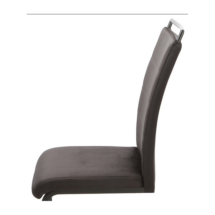 Стул Signal H441 Velvet Tap. 117 черный/черный мат