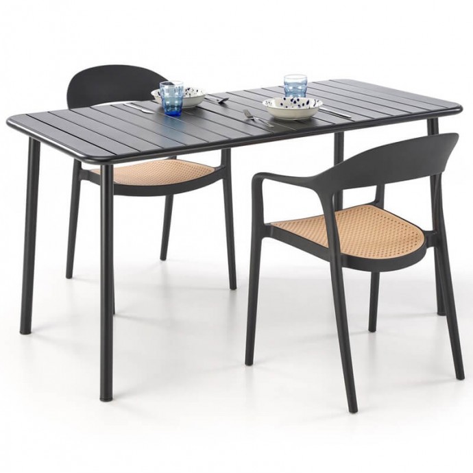Пластиковый стул с подлокотниками HALMAR K530