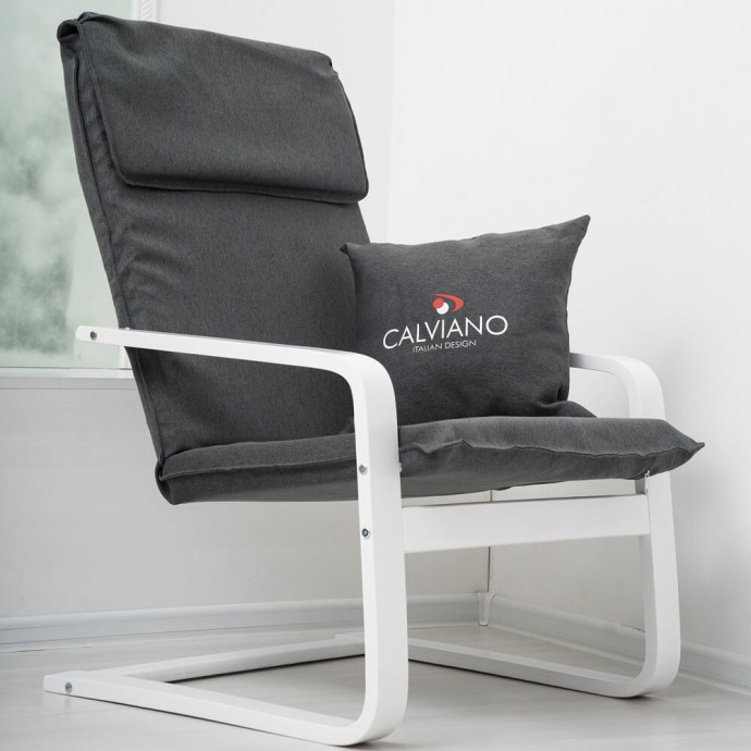 Кресло для отдыха Calviano Soft 1 серое