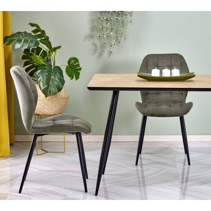 Стул HALMAR K548 оливковый