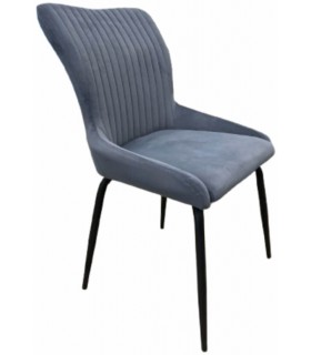 Стул SitUp IRON микровелюр Steel