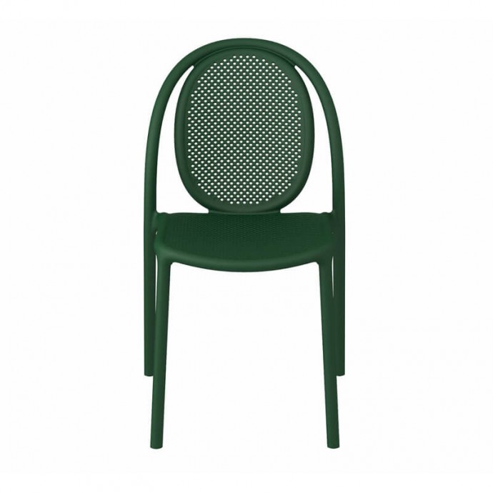 Пластиковый стул Sheffilton SHT-S172 темно-зеленый