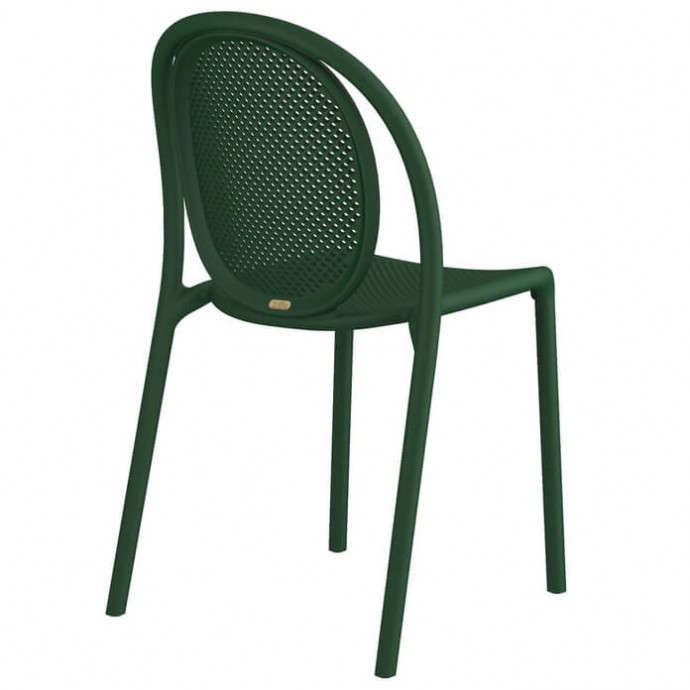 Пластиковый стул Sheffilton SHT-S172 темно-зеленый