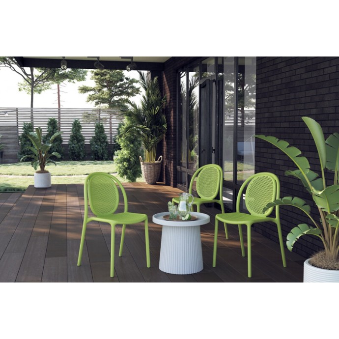 Пластиковый стул Sheffilton SHT-S172 травяной