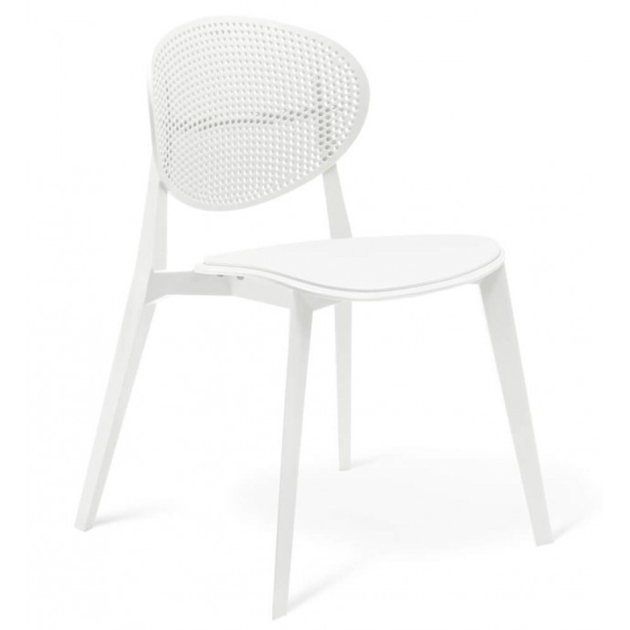 Белый пластиковый стул Sheffilton SHT-S111-P