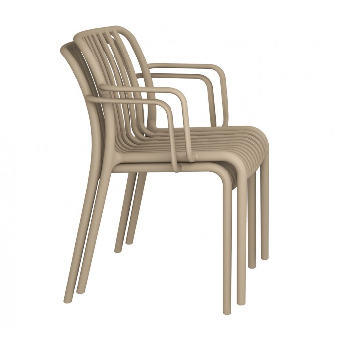 Пластиковый стул Sheffilton SHT-S173-1 капучино
