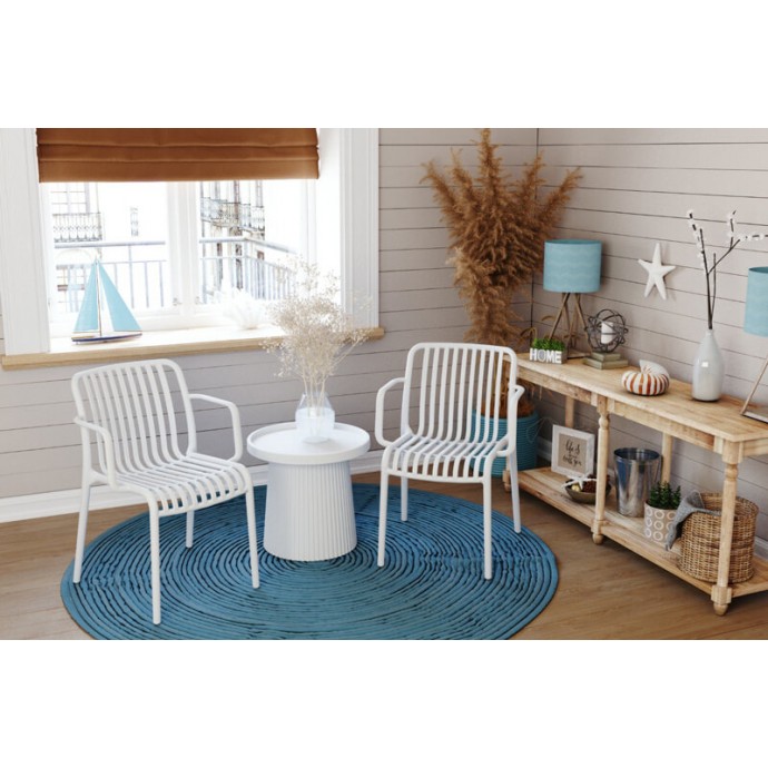 Пластиковый стул Sheffilton SHT-S173-1 белый