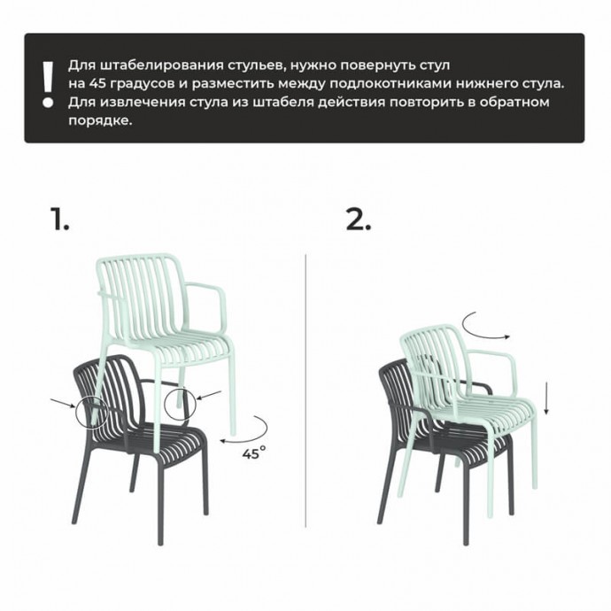 Пластиковый стул Sheffilton SHT-S173-1 белый