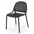 Черный пластиковый стул HALMAR K532