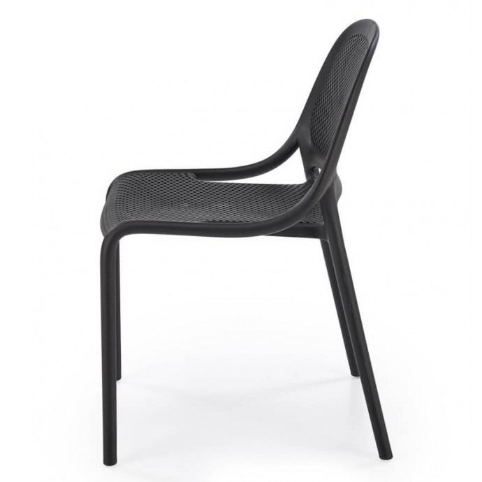 Черный пластиковый стул HALMAR K532