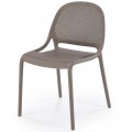 Пластиковый стул HALMAR K532 хаки