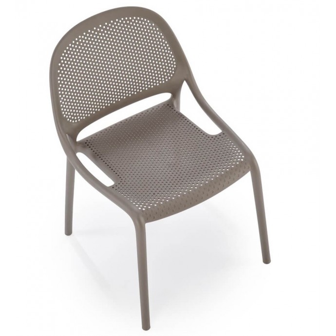 Пластиковый стул HALMAR K532 хаки