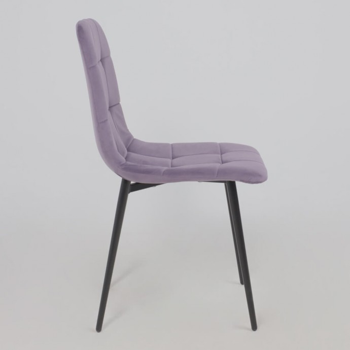 Стул AV 406-N сливовый бархат Confetti plum