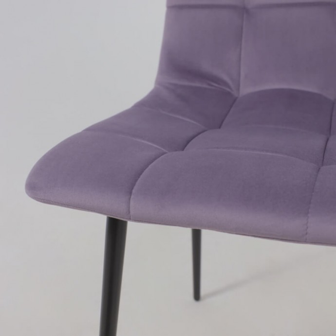 Стул AV 406-N сливовый бархат Confetti plum