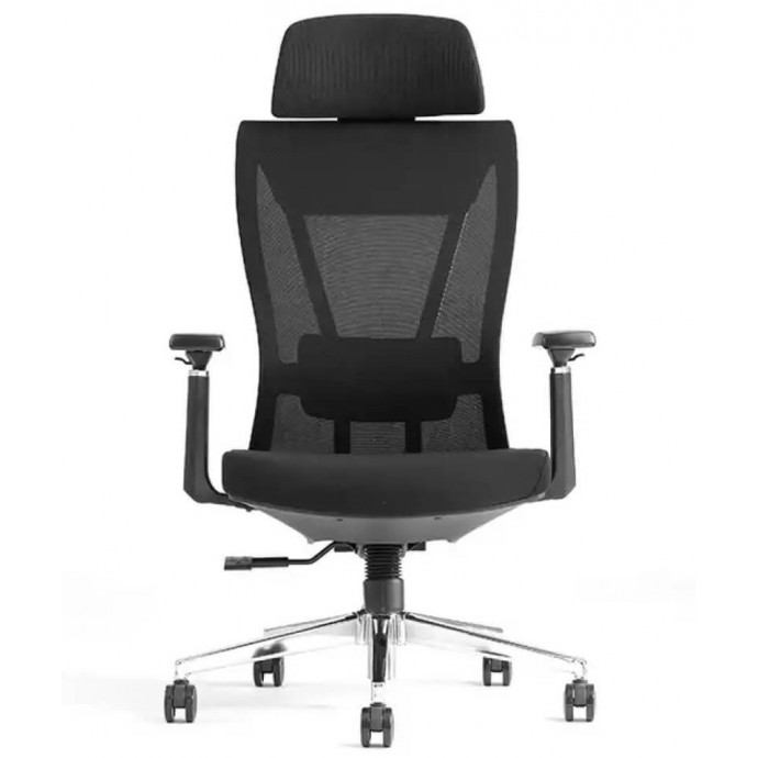 Офисное кресло SitUp DEFENDER Chrome (сетка Black/Black)