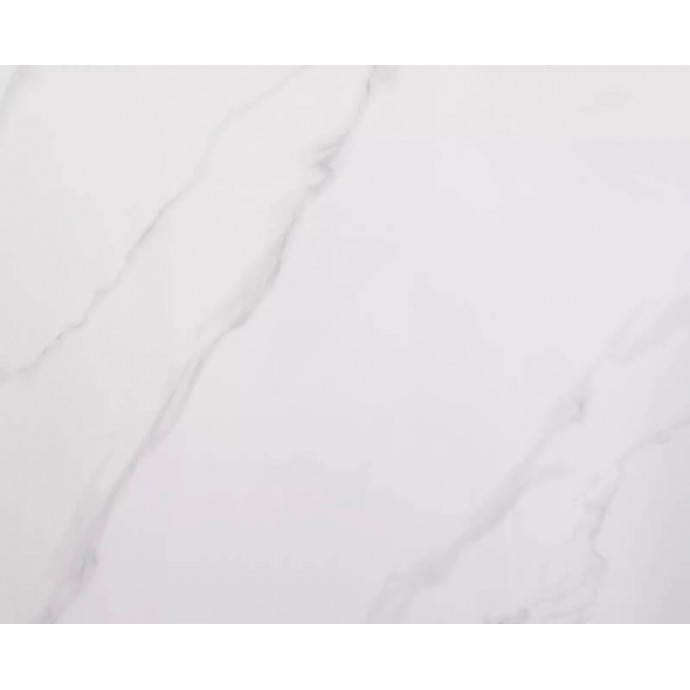 Стол обеденный SIGNAL RION 80х80 белый лак/черный
