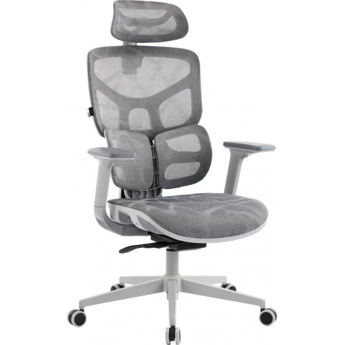 Офисное кресло Everprof Alfa Grey Сетка Серый