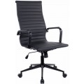 Кресло офисное Everprof Rio Black T черная экокожа