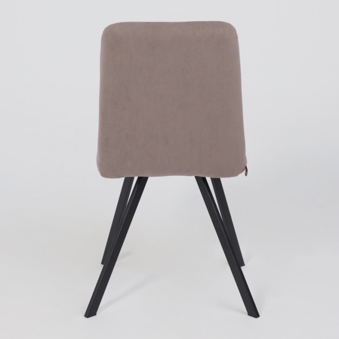 Стул ROMMY b05 LATTE LUX/черный