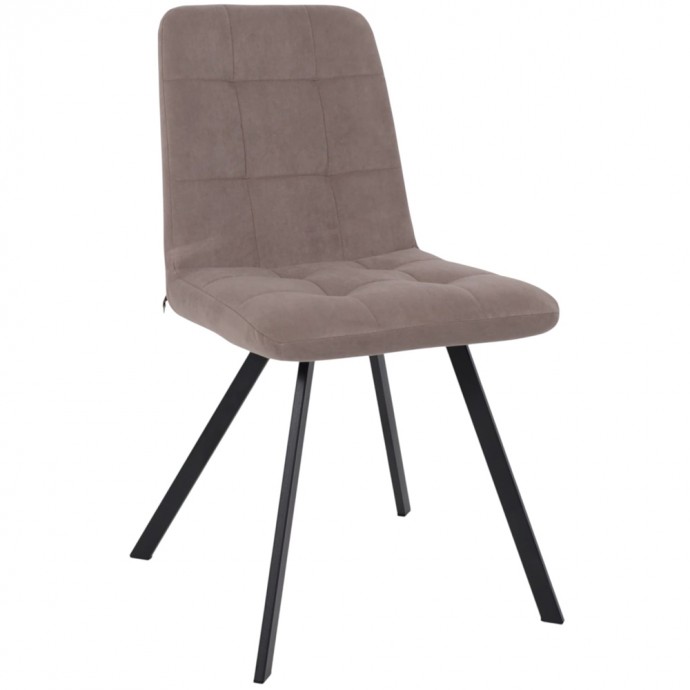 Стул ROMMY b05 LATTE LUX/черный