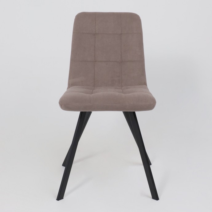 Стул ROMMY b05 LATTE LUX/черный