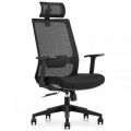 Кресло офисное SitUp MADRID PL black (сетка Black/ткань Black)