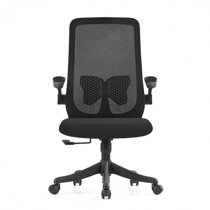 Кресло офисное SitUp AMELIA B PL Black (сетка Black/ткань Black)