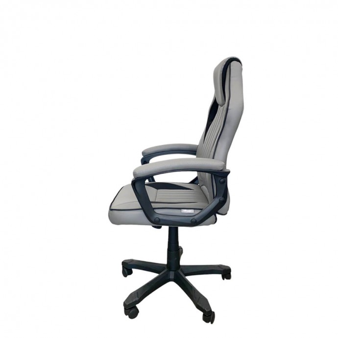 Геймерское кресло SitUp LUNA PL (экокожа Grey/сетка Black)
