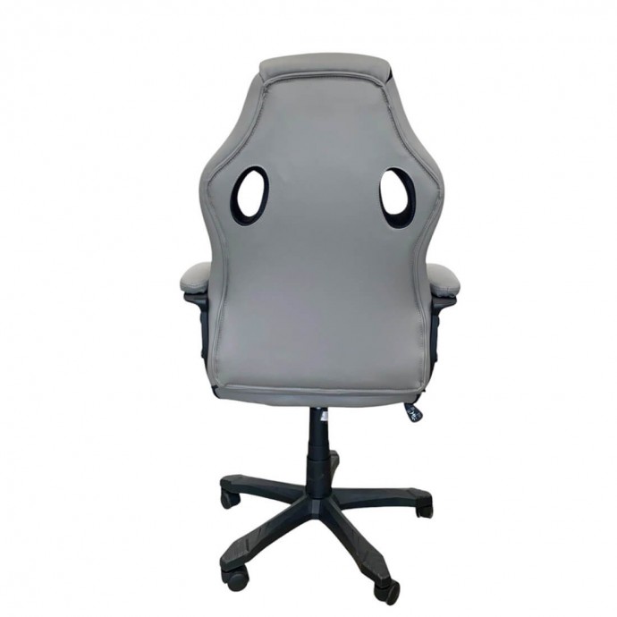 Геймерское кресло SitUp LUNA PL (экокожа Grey/сетка Black)