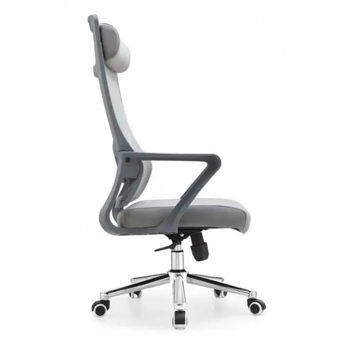 Офисное кресло SitUp AURA Grey Chrome (сетка Grey/Grey)