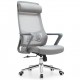 Офисное кресло SitUp AURA Grey Chrome (сетка Grey/Grey)
