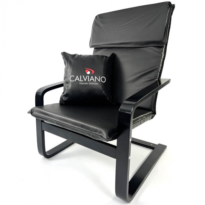 Кресло для отдыха Calviano Soft 1 черное PU