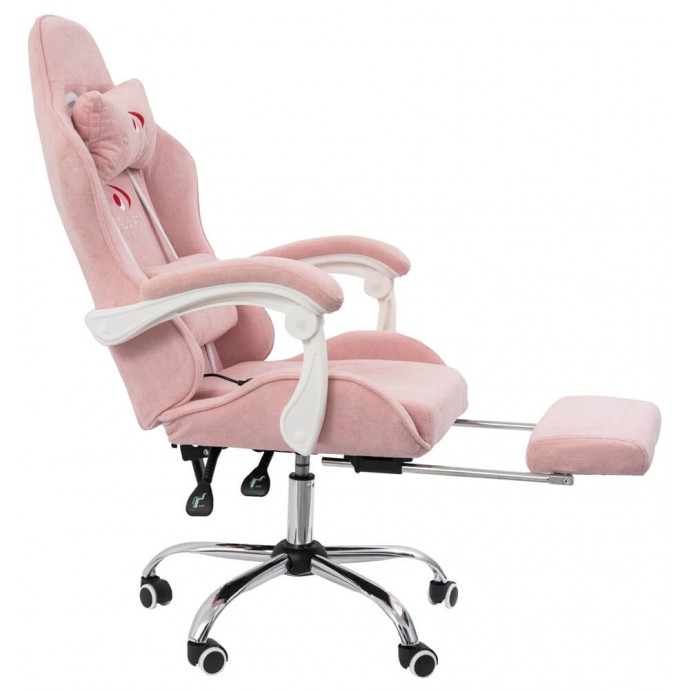 Геймерское вибромассажное кресло Calviano Amarone pink plush