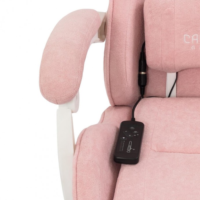 Геймерское вибромассажное кресло Calviano Amarone pink plush